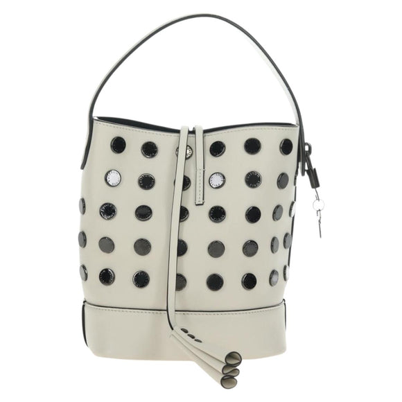 LOUIS VUITTON Odas Shoulder Bag Calf Skin White M94563 LV Auth 182007SAM