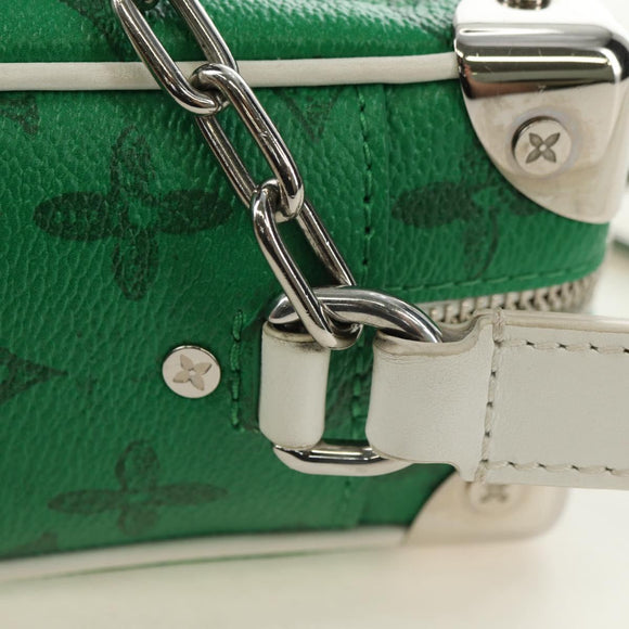 LOUIS VUITTON Monogram Everyday Mini Soft Trunk Bag Green M80816 Auth 182008SAM