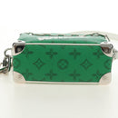 LOUIS VUITTON Monogram Everyday Mini Soft Trunk Bag Green M80816 Auth 182008SAM-11