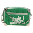 LOUIS VUITTON Monogram Everyday Mini Soft Trunk Bag Green M80816 Auth 182008SAM-2