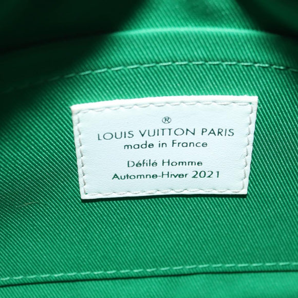 LOUIS VUITTON Monogram Everyday Mini Soft Trunk Bag Green M80816 Auth 182008SAM