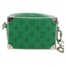 LOUIS VUITTON Monogram Everyday Mini Soft Trunk Bag Green M80816 Auth 182008SAM-3