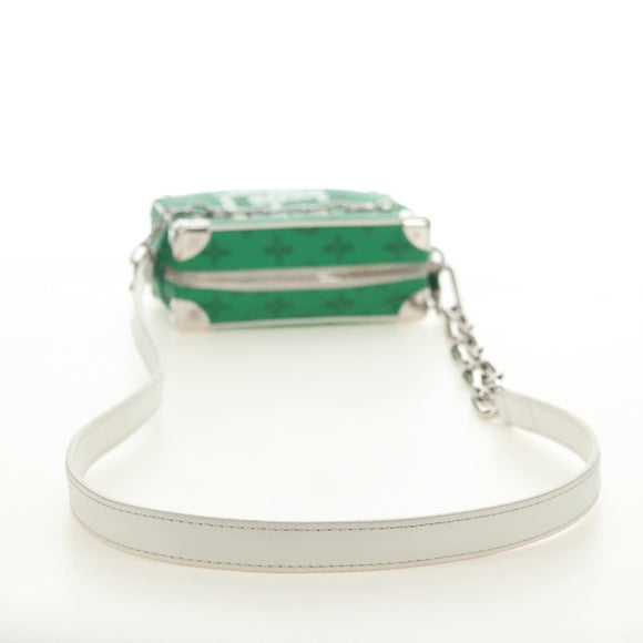LOUIS VUITTON Monogram Everyday Mini Soft Trunk Bag Green M80816 Auth 182008SAM