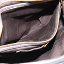 Miu Miu Hand Bag Leather 2way Gray Gold Auth 182014SAM-27