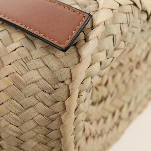 LOEWE Studio Ghibli Collaboration Hand Bag Raffia Beige Auth 182023SM