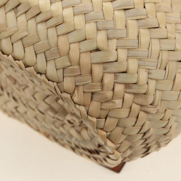 LOEWE Studio Ghibli Collaboration Hand Bag Raffia Beige Auth 182023SM