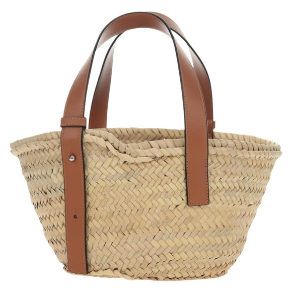 LOEWE Studio Ghibli Collaboration Hand Bag Raffia Beige Auth 182023SM