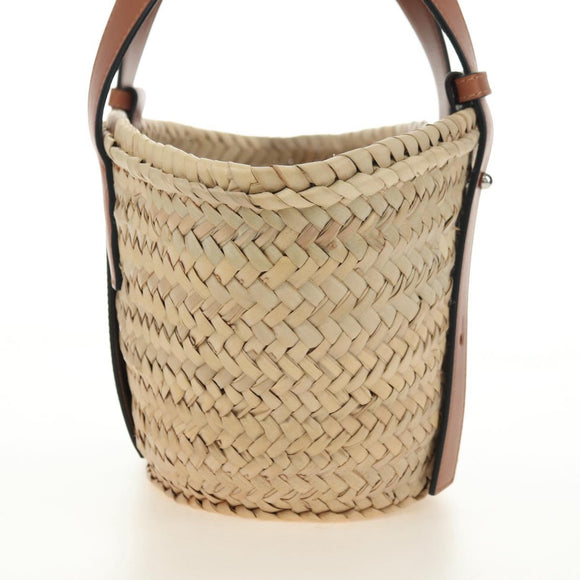 LOEWE Studio Ghibli Collaboration Hand Bag Raffia Beige Auth 182023SM