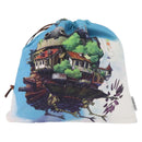 LOEWE Studio Ghibli Kollaboration Geldbörse Beutel Nylon Blau Auth 182024SM-13