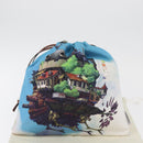 LOEWE Studio Ghibli Kollaboration Geldbörse Beutel Nylon Blau Auth 182024SM-12