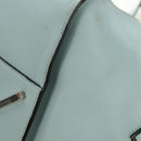 LOEWE Hammock Medium Handtas Leer 2way Lichtblauw Zilver Auth 182026V-17