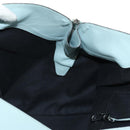 LOEWE Hammock Medium Handtas Leer 2way Lichtblauw Zilver Auth 182026V-23