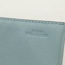 LOEWE Hammock Medium Handtas Leer 2way Lichtblauw Zilver Auth 182026V-29
