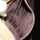 FENDI Mamma Baguette Umhängetasche Wildleder Beige Gold Original 182030V-23