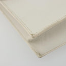 HERMES Sac Adepeche 27 Hand Bag Leather White Silver Auth 182041A-14