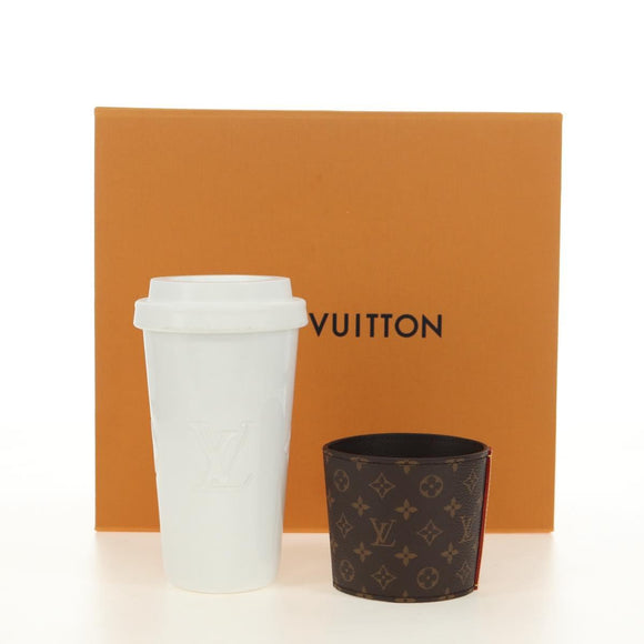 LOUIS VUITTON Monogram Cup Onore Trinkflasche GI1625 LV Auth 182046SM