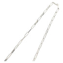 CELINE Necklace metal Silver Auth 182048M-6