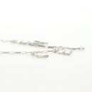 CELINE Necklace metal Silver Auth 182048M-8