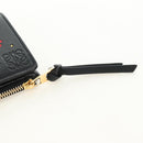 LOEWE Ghibli Collaboration Compacte Portemonnee Leer Zwart Goud Auth 182050SM-20
