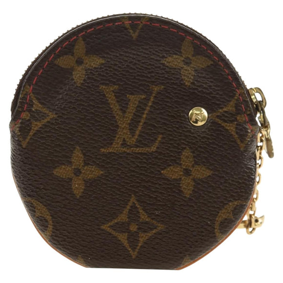 LOUIS VUITTON Monogram Cherry Porte Monnaie Ron Coin Purse M95043 Auth 182052V