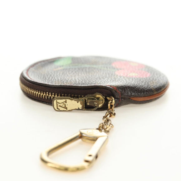 LOUIS VUITTON Monogram Cherry Porte Monnaie Ron Coin Purse M95043 Auth 182052V