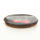 LOUIS VUITTON Monogram Cherry Porte Monnaie Ron Coin Purse M95043 Auth 182052V-6