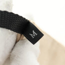 PRADA Collar Dog Leash Satin Gold Auth 182053V-12