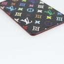 LOUIS VUITTON Monogram Multicolor Etui Miroir Spiegel Zwart M92651 Auth 182055A-16