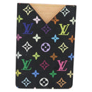 LOUIS VUITTON Monogram Multicolor Etui Miroir Spiegel Zwart M92651 Auth 182055A-13