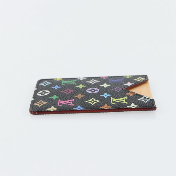 LOUIS VUITTON Monogram Multicolor Etui Miroir Spiegel Zwart M92651 Auth 182055A
