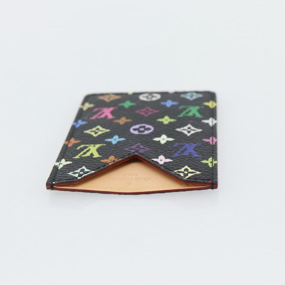 LOUIS VUITTON Monogram Multicolor Etui Miroir Spiegel Zwart M92651 Auth 182055A