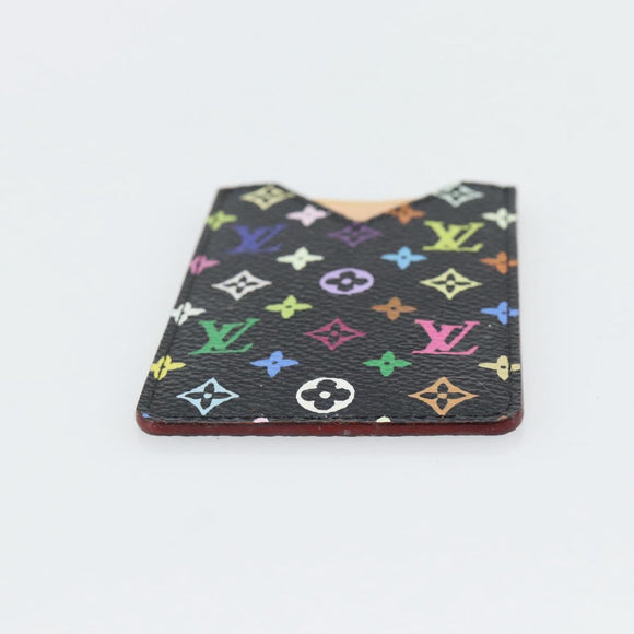 LOUIS VUITTON Monogram Multicolor Etui Miroir Spiegel Zwart M92651 Auth 182055A