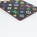 LOUIS VUITTON Monogram Multicolor Etui Miroir Spiegel Zwart M92651 Auth 182055A-14