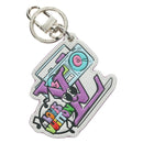 LOUIS VUITTON Monogram Comics Key Holder Purple MP3456 LV Auth 182056M-1