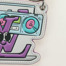 LOUIS VUITTON Monogram Comics Key Holder Purple MP3456 LV Auth 182056M-4
