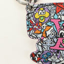 LOUIS VUITTON Monogram Comics Key Holder Purple MP3456 LV Auth 182056M-8