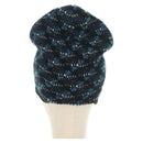 CHANEL Cap Tweed Navy CC Auth 182058M-2
