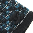 CHANEL Cap Tweed Navy CC Auth 182058M-6