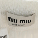 Miu Miu Rock Baumwolle Weiß Original 182059M-9