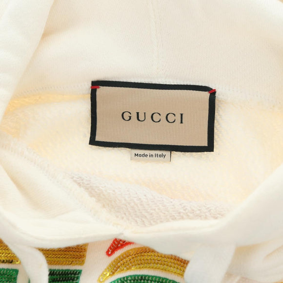 GUCCI Parker Cotton XXS White Auth 182060M