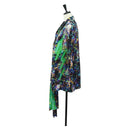 PRADA Blouse Silk Green Auth 182061M-3