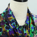 PRADA Blouse Silk Green Auth 182061M-5