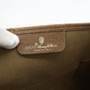 GUCCI GG Supreme Tote Bag PVC Beige Gold 39 02 061 Auth 182069-14