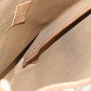GUCCI GG Supreme Tote Bag PVC Beige Gold 39 02 061 Auth 182069-16