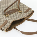 GUCCI GG Supreme Tote Bag PVC Beige Gold 39 02 061 Auth 182069-6