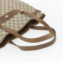GUCCI GG Supreme Tote Bag PVC Beige Gold 39 02 061 Auth 182069-7
