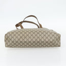 GUCCI GG Supreme Tote Bag PVC Beige Gold 39 02 061 Auth 182069-9
