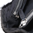 FENDI Zucca Canvas Handtasche Schwarz Silber Auth 182080-22