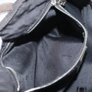 FENDI Zucca Canvas Handtasche Schwarz Silber Auth 182080-23