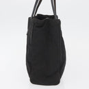 FENDI Zucca Canvas Handtasche Schwarz Silber Auth 182080-5